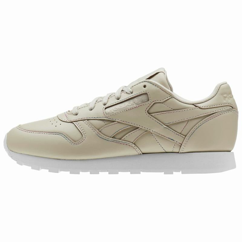Tenisi Reebok Classic Leather Dama Bej/Albi Romania QY1127MI